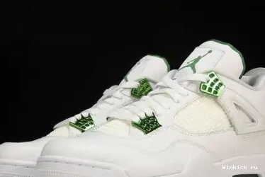 Green Retro 4 Jordan Metallic 0701